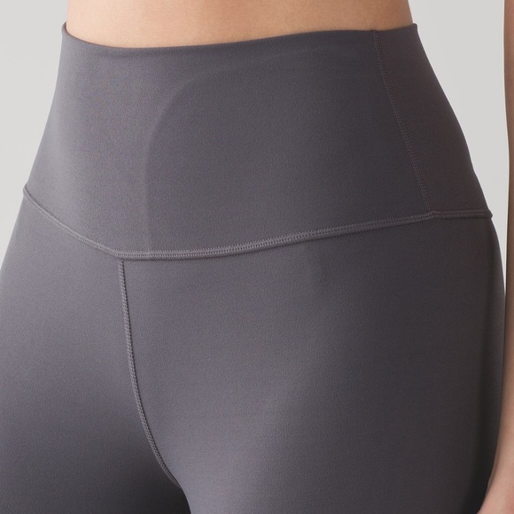 {LuLuLemon} Align Crop 21’ Slate Gray - Picture 3 of 3